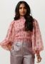 BRUUNS BAZAAR Dames Blouses Hyssop Silke Blouse Roze - Thumbnail 1