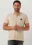 BUTCHER OF BLUE Heren Polo's & T-shirts Classic Comfort Polo Beige - Thumbnail 1