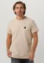 Butcher of Blue regular fit T-shirt Army van biologisch katoen beige grey - Thumbnail 1