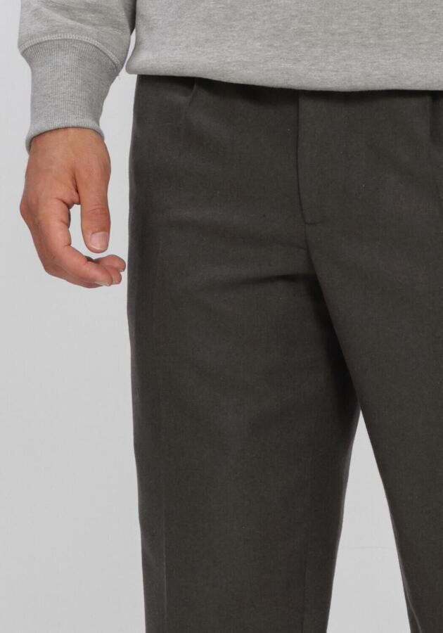 BUTCHER OF BLUE Heren Broeken Lennox Straight Wool Trouser Antraciet - Foto 3