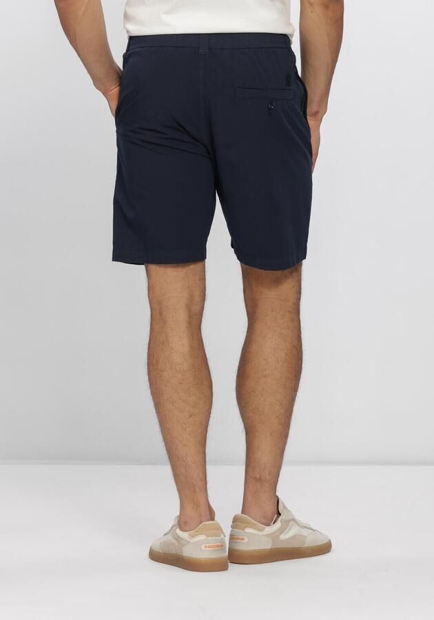 Butcher of Blue Tristan regular chino short donkerblauw - Foto 3