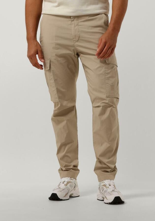 Butcher of Blue Slim Cargo Mix en Match Broek Beige Heren - Foto 4