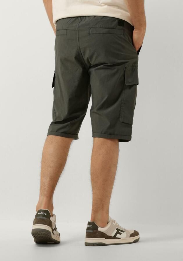 BUTCHER OF BLUE Heren Broeken Tristan Slim Cargo Donkergroen - Foto 2