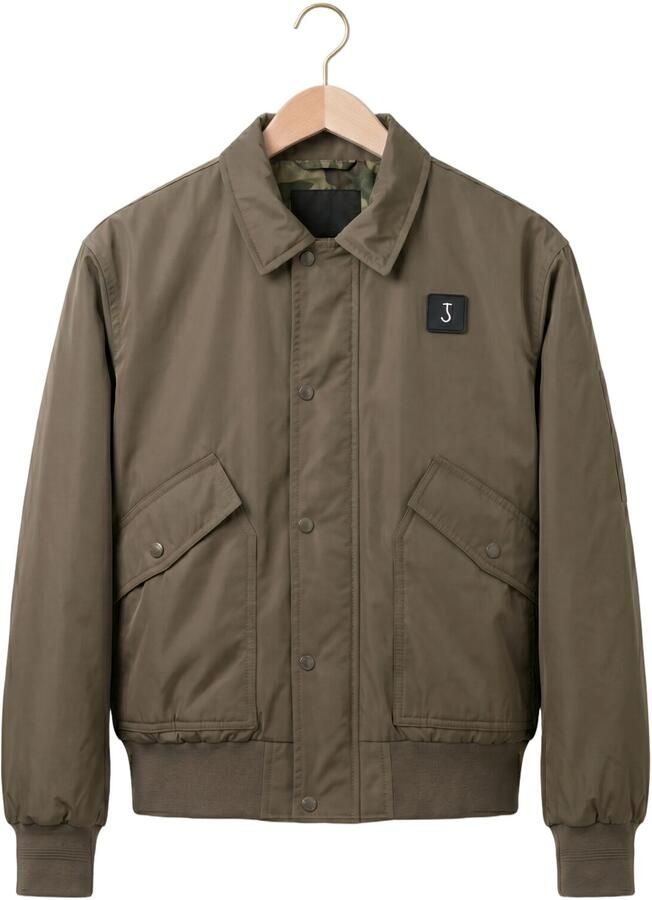 BUTCHER OF BLUE Heren Jassen Carlos Loose Flight Bomber Taupe - Foto 2