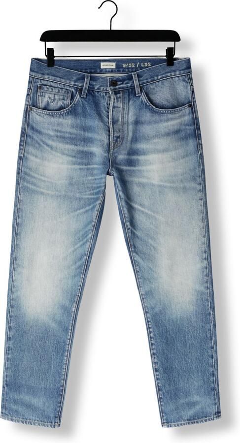BUTCHER OF BLUE Heren Jeans Stockton Straight Davis Med Blauw - Foto 3