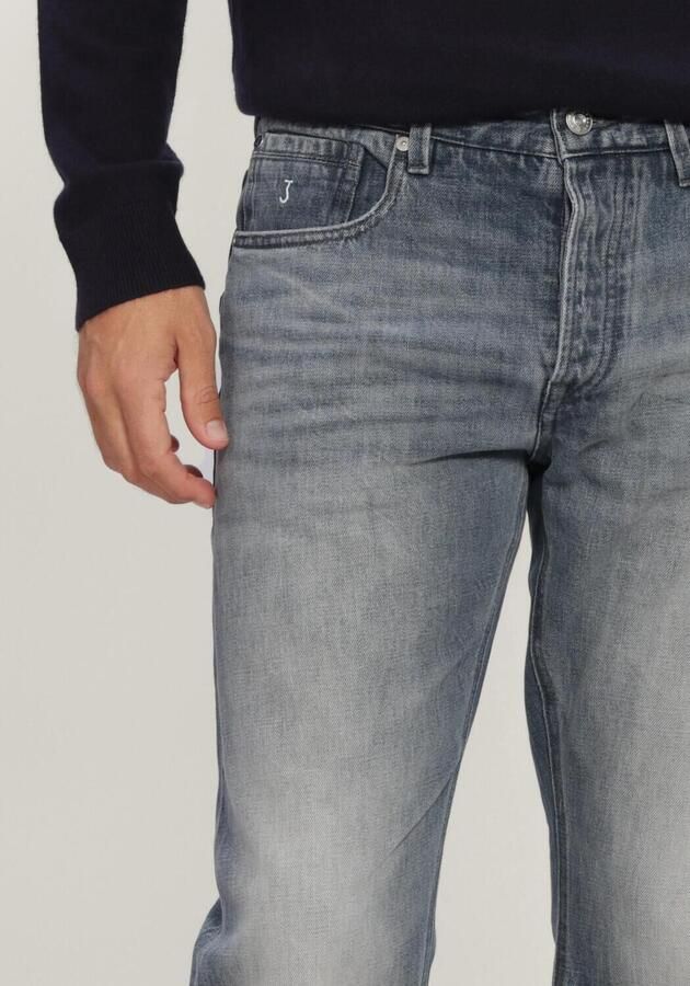 BUTCHER OF BLUE Heren Jeans Stockton Straight Fog Denim Blauw - Foto 3