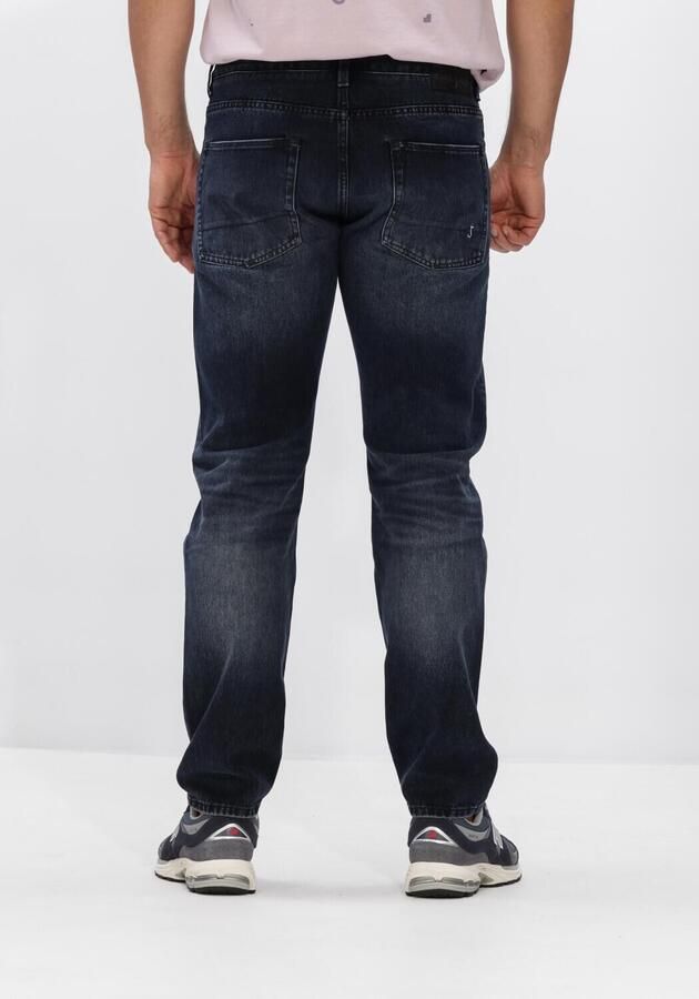 BUTCHER OF BLUE Heren Jeans Stockton Straight Night Denim Donkerblauw - Foto 2