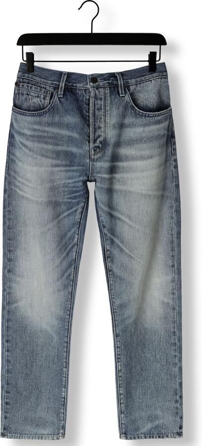 BUTCHER OF BLUE Heren Jeans Stockton Straight Redding Med Blauw - Foto 3