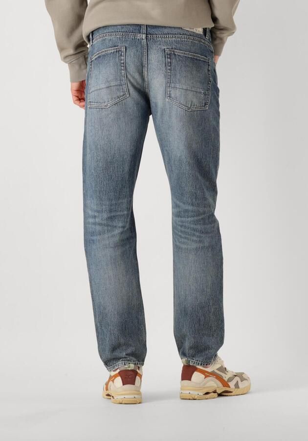 BUTCHER OF BLUE Heren Jeans Stockton Straight Redding Med Blauw