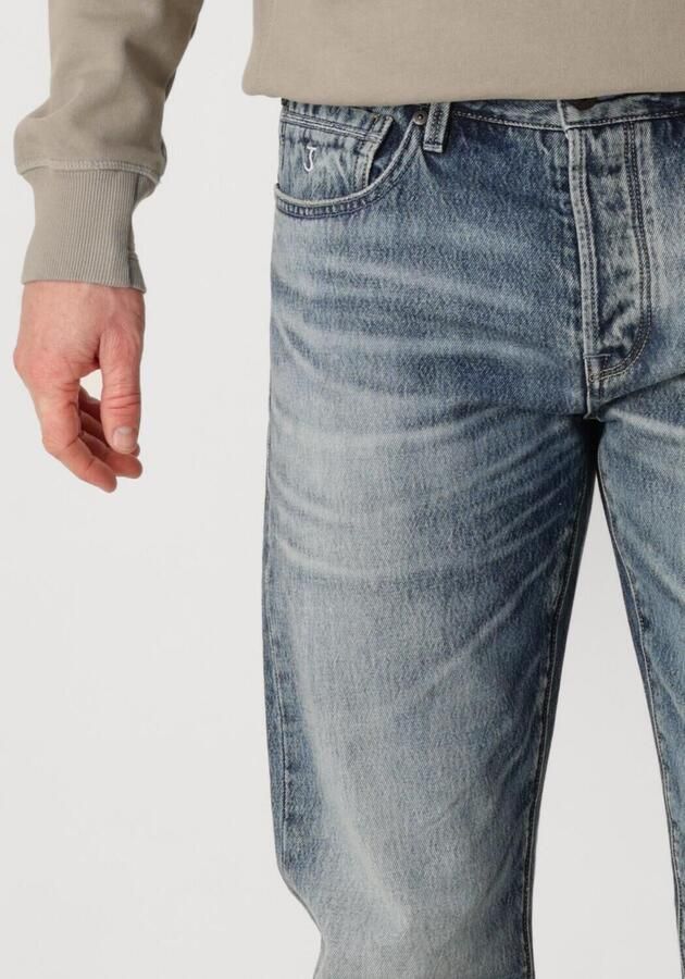 BUTCHER OF BLUE Heren Jeans Stockton Straight Redding Med Blauw - Foto 2