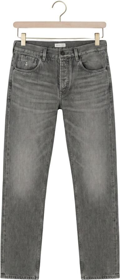 BUTCHER OF BLUE Heren Jeans Stockton Straight Smoke Denim Grijs - Foto 4