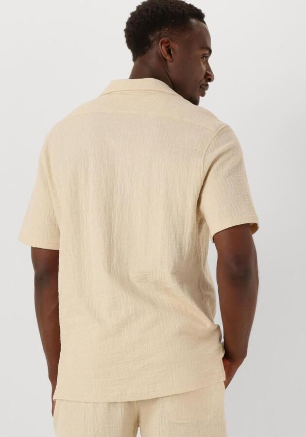 BUTCHER OF BLUE Heren Overhemden Ripley Structure Shirt Beige - Foto 2