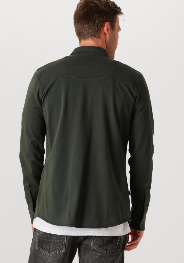 BUTCHER OF BLUE Heren Overshirts Finn Pocket Jersey Overshirt Olijf