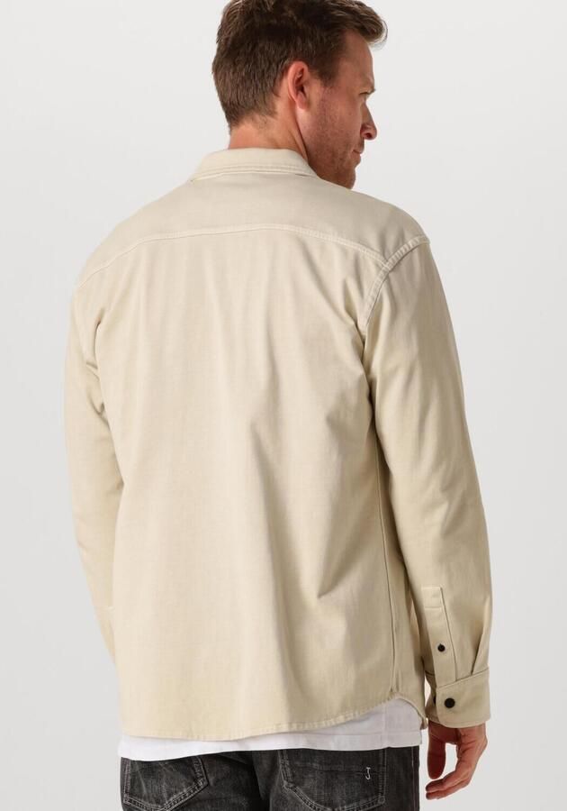 BUTCHER OF BLUE Heren Overshirts Phil Jersey Overshirt Beige - Foto 2