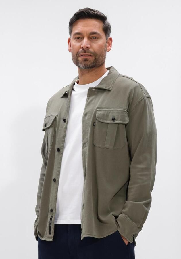 BUTCHER OF BLUE Heren Overshirts Phil Jersey Overshirt Khaki