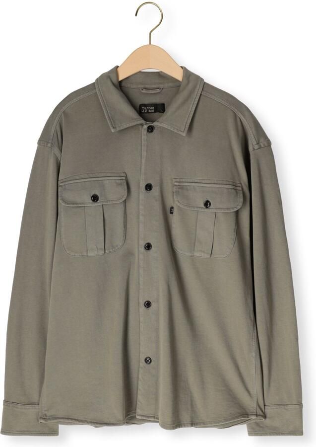 BUTCHER OF BLUE Heren Overshirts Phil Jersey Overshirt Khaki - Foto 2