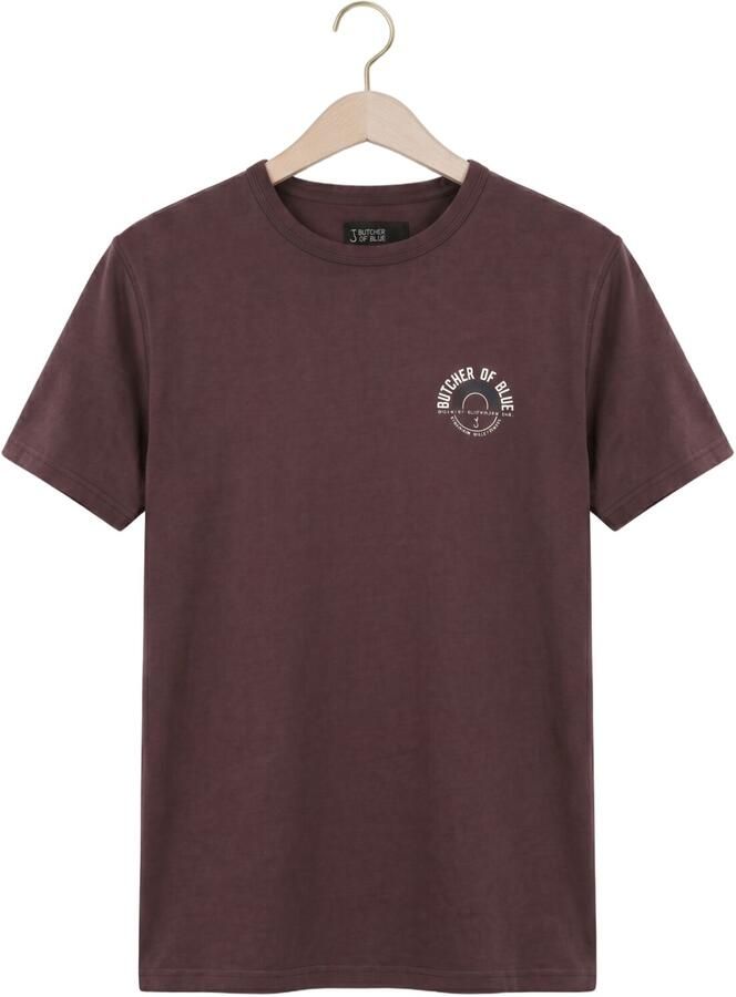 BUTCHER OF BLUE Heren Polo's & T-shirts Army Circle Tee Bruin - Foto 2