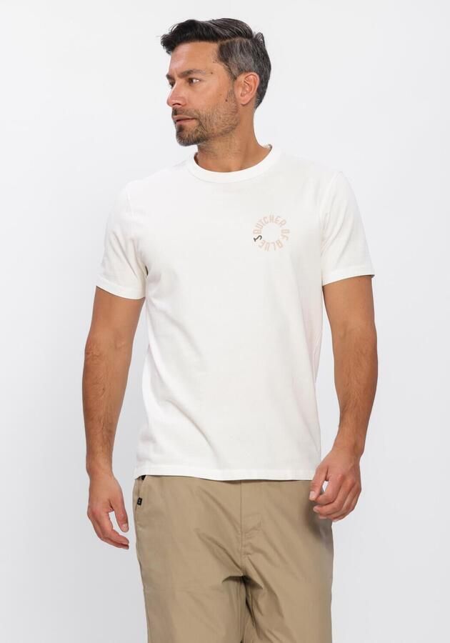 BUTCHER OF BLUE Heren Polo's & T-shirts Army Circle Tee Ecru