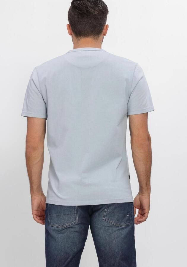 BUTCHER OF BLUE Heren Polo's & T-shirts Army Circle Tee Lichtblauw - Foto 3