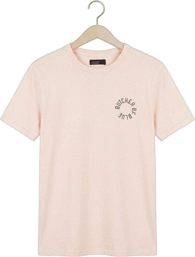 BUTCHER OF BLUE Heren Polo's & T-shirts Army Circle Tee Lichtroze - Foto 2