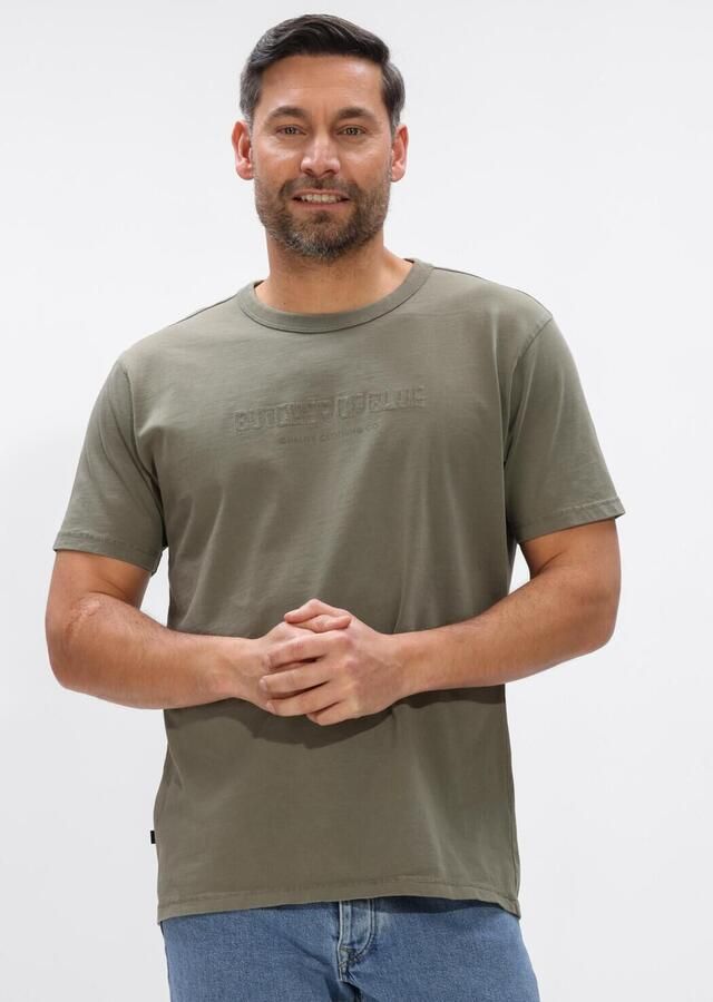 BUTCHER OF BLUE Heren Polo's & T-shirts Army Corp Lock Tee Khaki