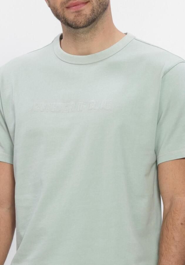 BUTCHER OF BLUE Heren Polo's & T-shirts Army Corp Lock Tee Mint - Foto 4