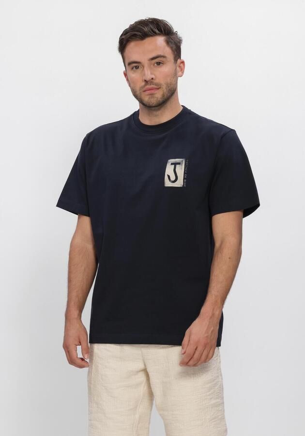 BUTCHER OF BLUE Heren Polo's & T-shirts Army Cyan Loose Tee Donkerblauw - Foto 3