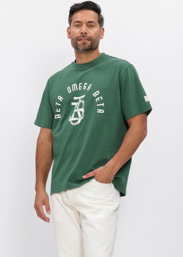 BUTCHER OF BLUE Heren Polo's & T-shirts Army Loose Logo Tee Groen