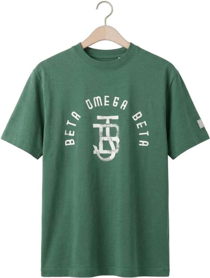 BUTCHER OF BLUE Heren Polo's & T-shirts Army Loose Logo Tee Groen - Foto 2