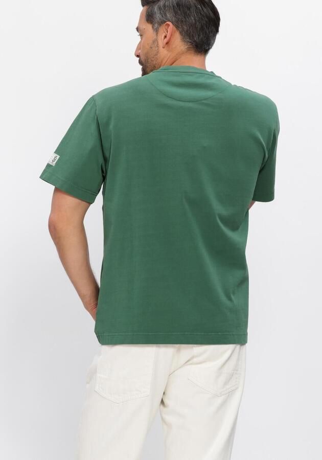 BUTCHER OF BLUE Heren Polo's & T-shirts Army Loose Logo Tee Groen - Foto 3