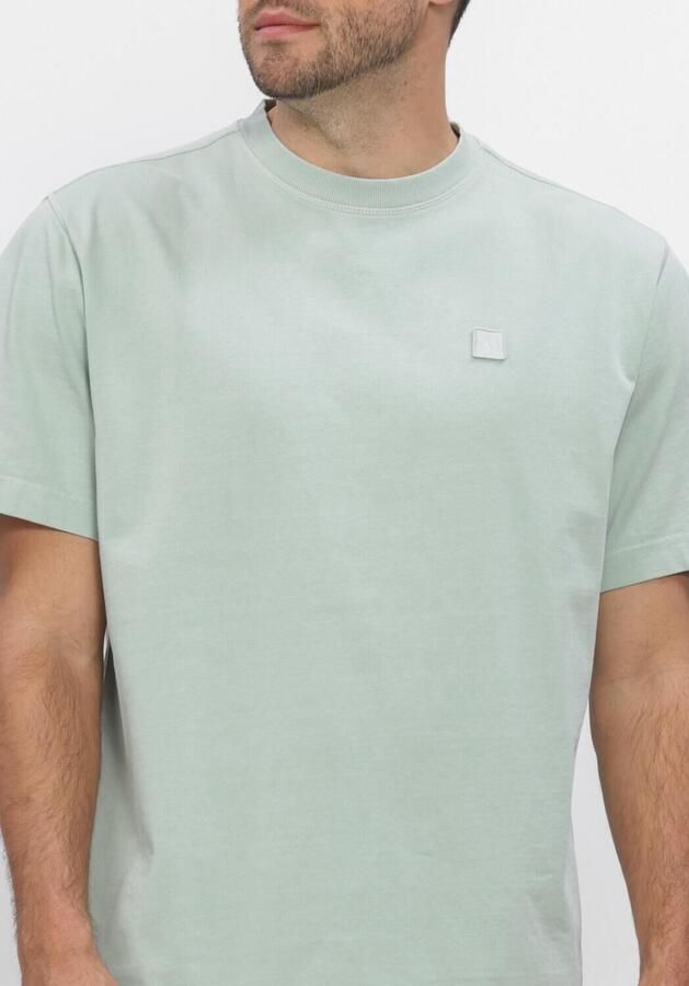 BUTCHER OF BLUE Heren Polo's & T-shirts Army Loose Tee Mint - Foto 4