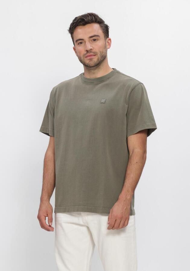 BUTCHER OF BLUE Heren Polo's & T-shirts Army Loose Tee Olijf