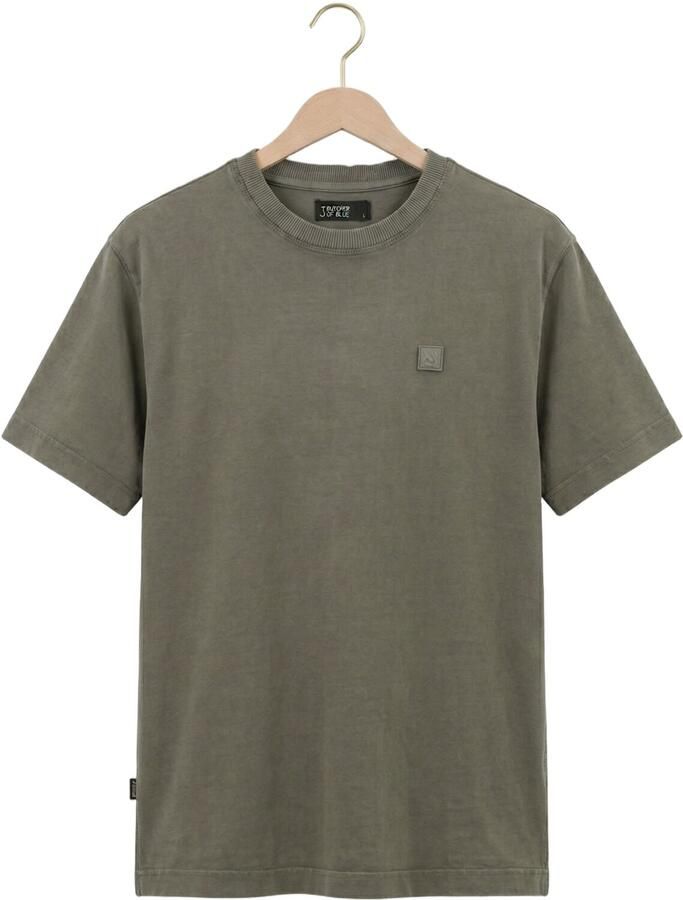 BUTCHER OF BLUE Heren Polo's & T-shirts Army Loose Tee Olijf - Foto 2