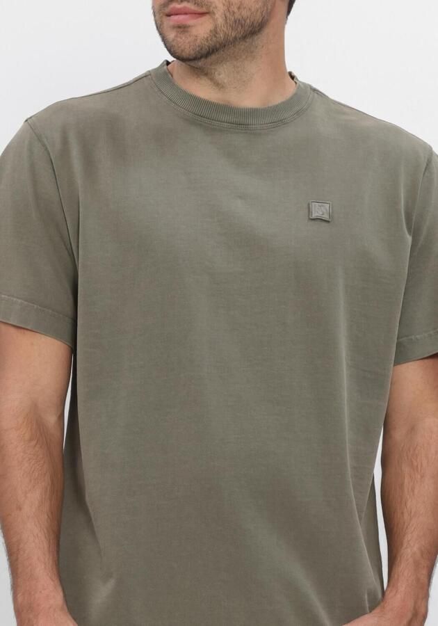 BUTCHER OF BLUE Heren Polo's & T-shirts Army Loose Tee Olijf - Foto 4
