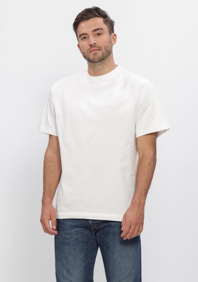Butcher of Blue Army Loose Tee Korte Mouw Shirt White Heren