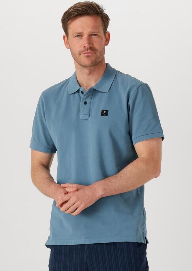 BUTCHER OF BLUE Heren Polo's & T-shirts Army Pique Polo Blauw - Foto 4