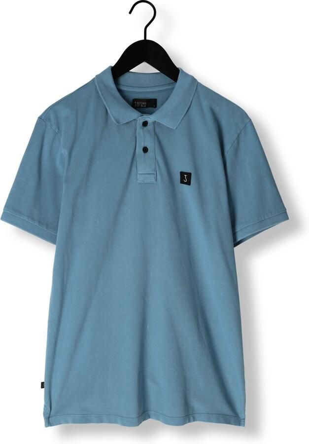 BUTCHER OF BLUE Heren Polo's & T-shirts Army Pique Polo Blauw - Foto 3