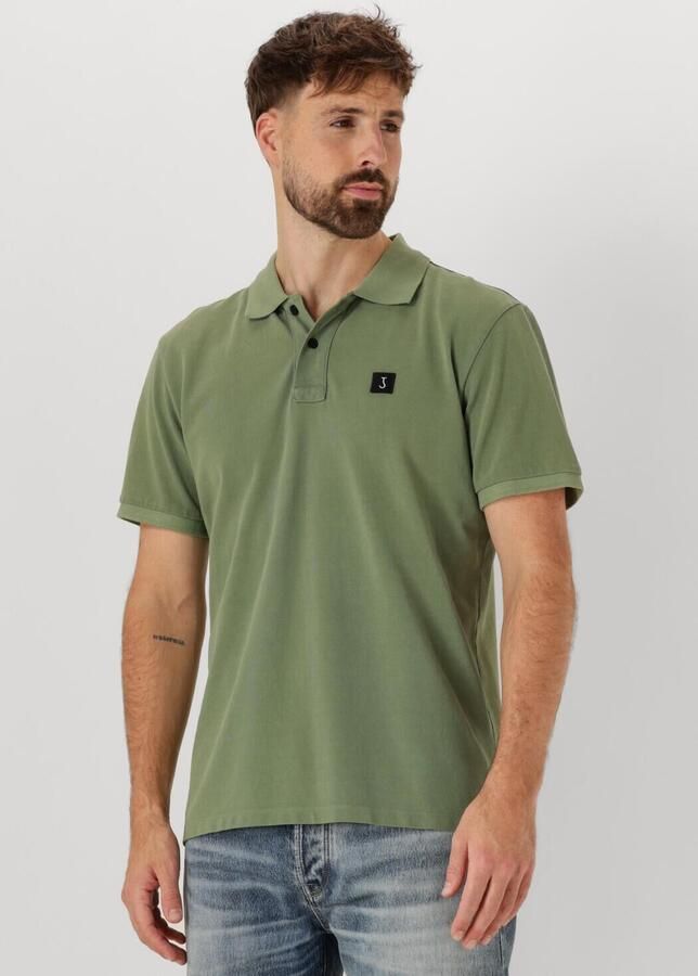 BUTCHER OF BLUE Heren Polo's & T-shirts Army Pique Polo Groen - Foto 4