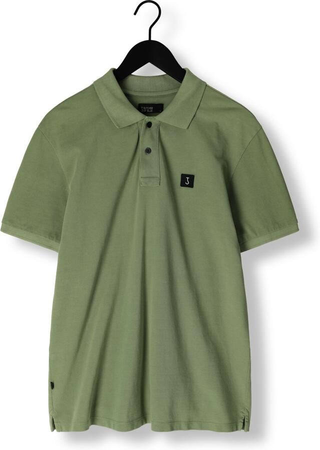 BUTCHER OF BLUE Heren Polo's & T-shirts Army Pique Polo Groen