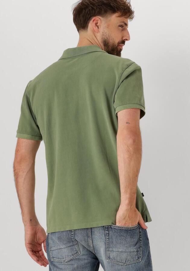 BUTCHER OF BLUE Heren Polo's & T-shirts Army Pique Polo Groen - Foto 3