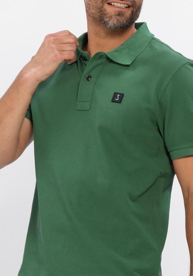 BUTCHER OF BLUE Heren Polo's & T-shirts Army Pique Polo Groen - Foto 4