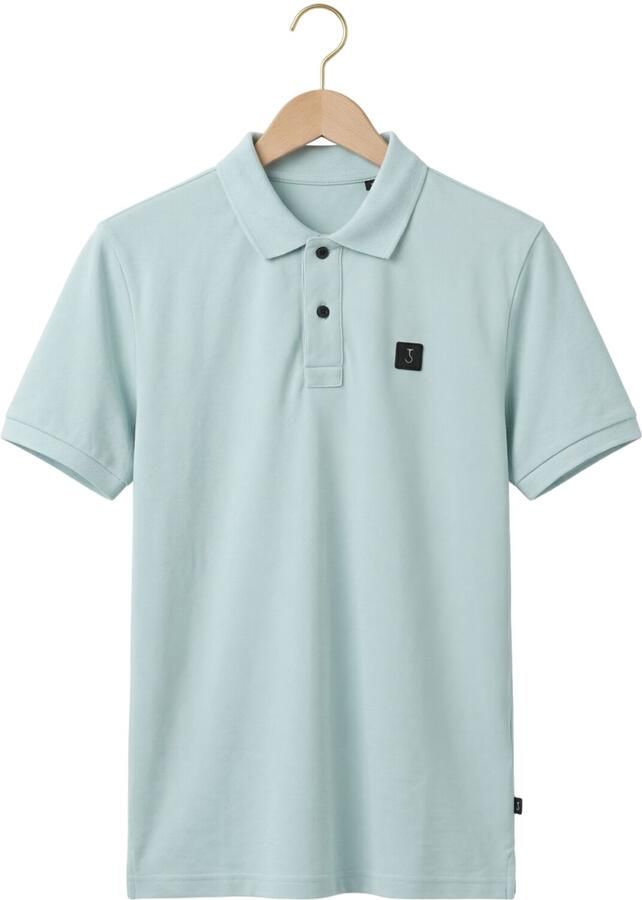 BUTCHER OF BLUE Heren Polo's & T-shirts Army Pique Polo Lichtblauw - Foto 2