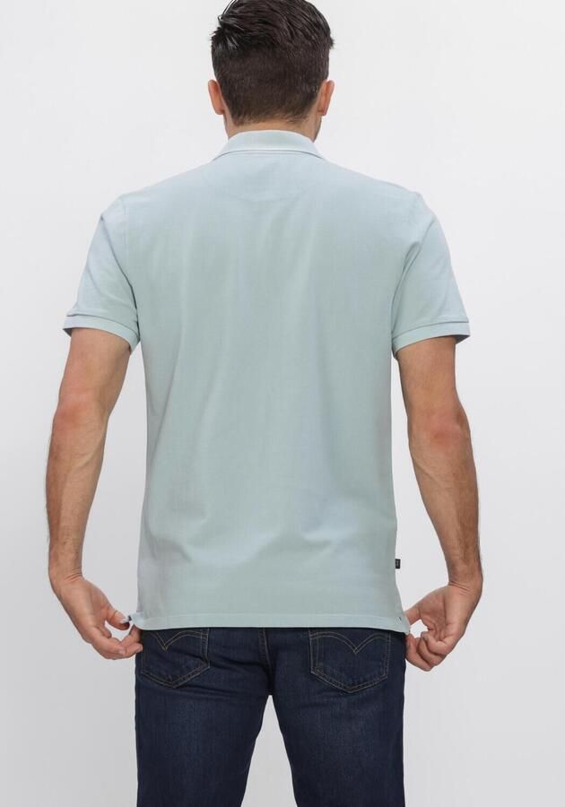 BUTCHER OF BLUE Heren Polo's & T-shirts Army Pique Polo Lichtblauw - Foto 3