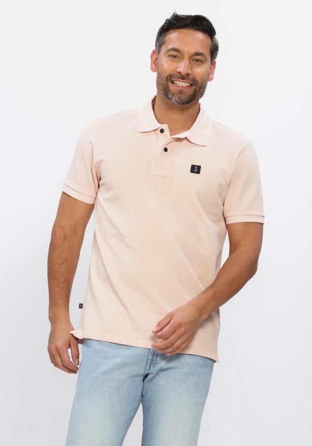 BUTCHER OF BLUE Heren Polo's & T-shirts Army Pique Polo Lichtroze