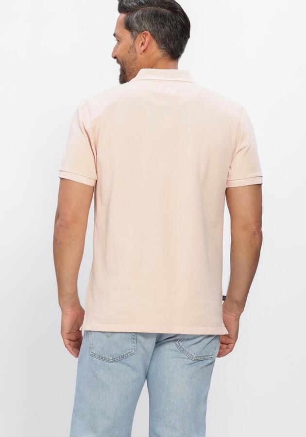 BUTCHER OF BLUE Heren Polo's & T-shirts Army Pique Polo Lichtroze - Foto 3