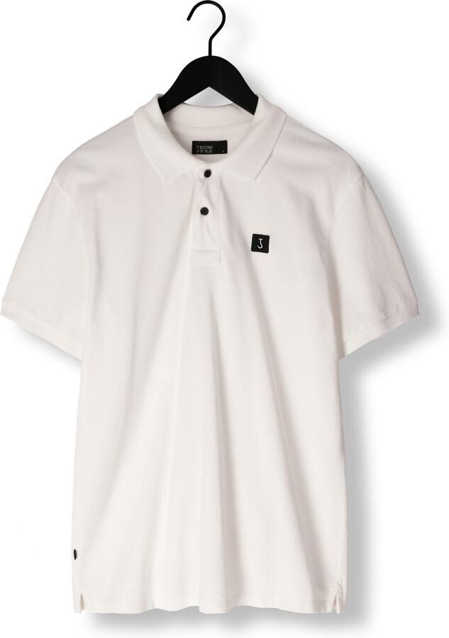 BUTCHER OF BLUE Heren Polo's & T-shirts Army Pique Polo Wit