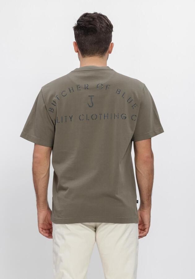 BUTCHER OF BLUE Heren Polo's & T-shirts Army Qcc Loose Tee Khaki