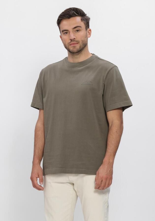 BUTCHER OF BLUE Heren Polo's & T-shirts Army Qcc Loose Tee Khaki - Foto 3