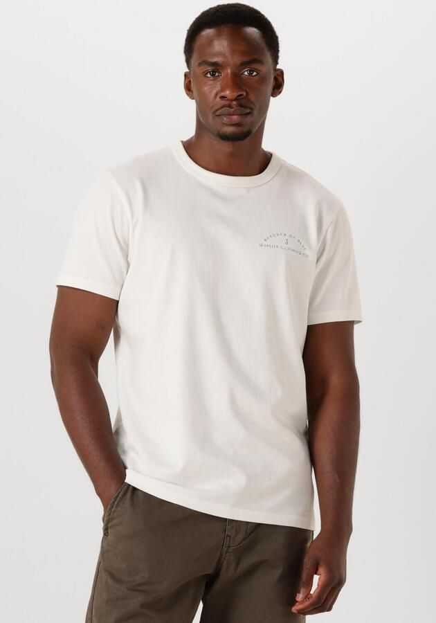 BUTCHER OF BLUE Heren Polo's & T-shirts Army Qcc Tee Wit - Foto 4