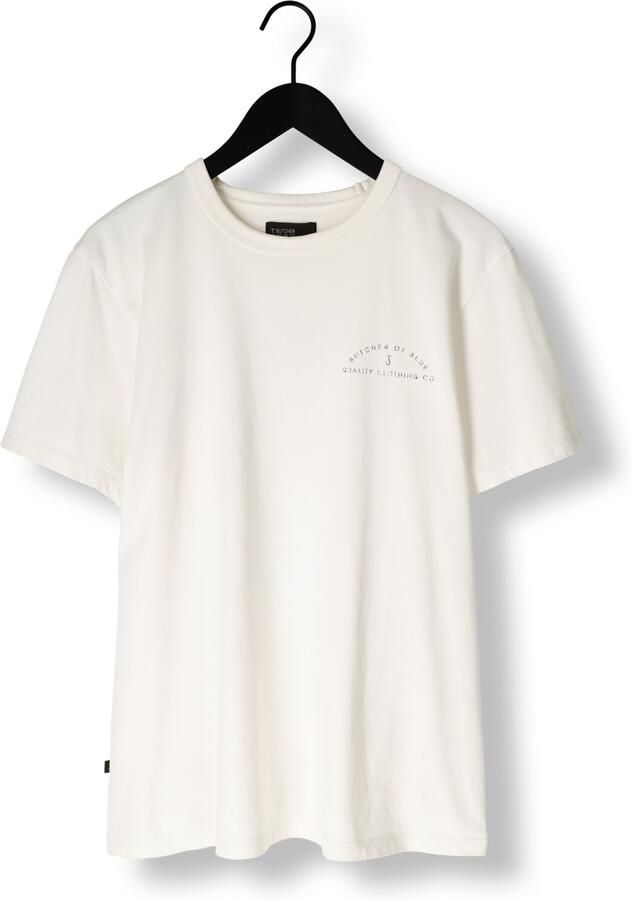 BUTCHER OF BLUE Heren Polo's & T-shirts Army Qcc Tee Wit
